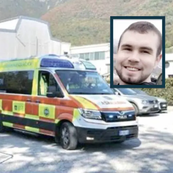 Tragedia sul lavoro, muore a 27 anni Daniele Gremes: era di Borgo Valsugana
