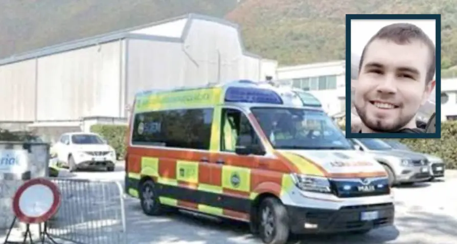 Tragedia sul lavoro, muore a 27 anni Daniele Gremes: era di Borgo Valsugana