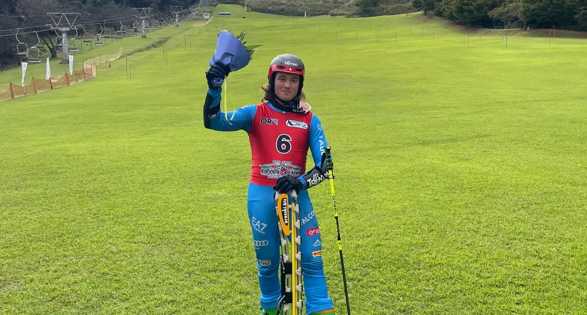 Sci d’erba, impresa di Nathan Seganti: a 20 anni conquista il primo oro mondiale