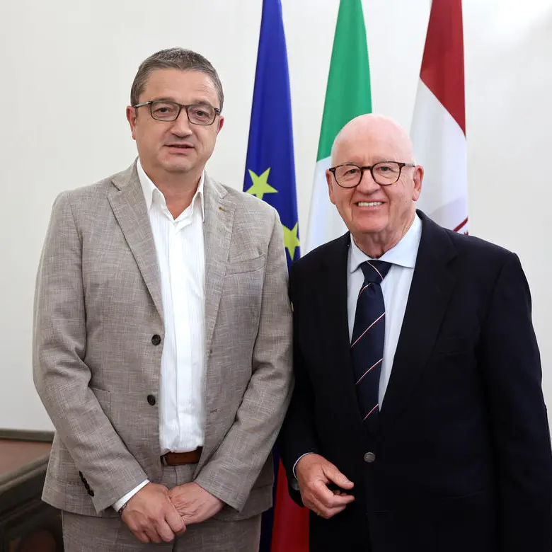 Fugatti riceve il presidente della Croce Nera austriaca