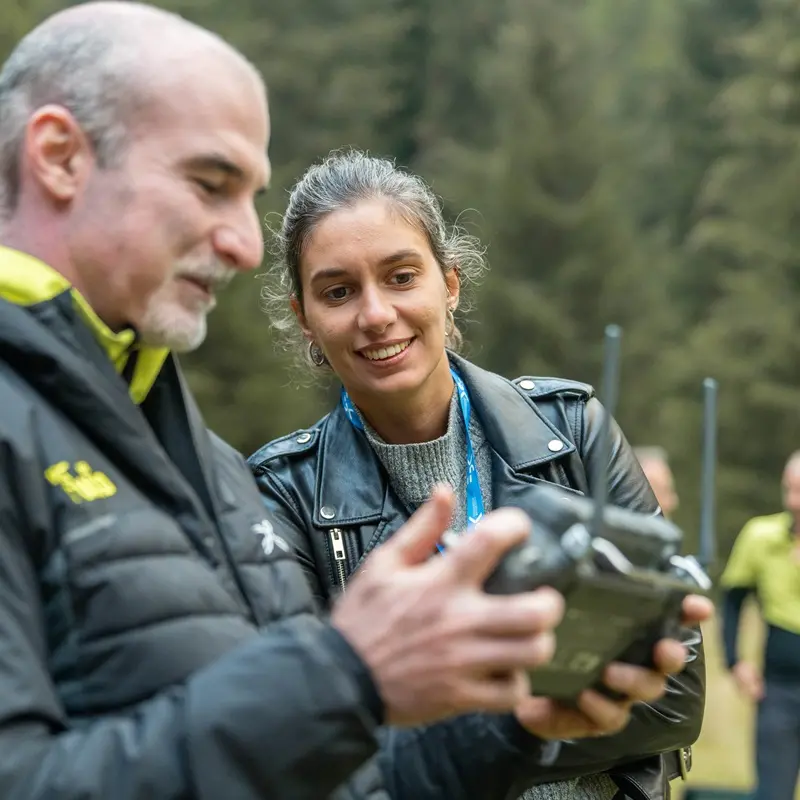 Droni e robot per seguire gli animali sulle Dolomiti: il progetto europeo guidato da Fbk