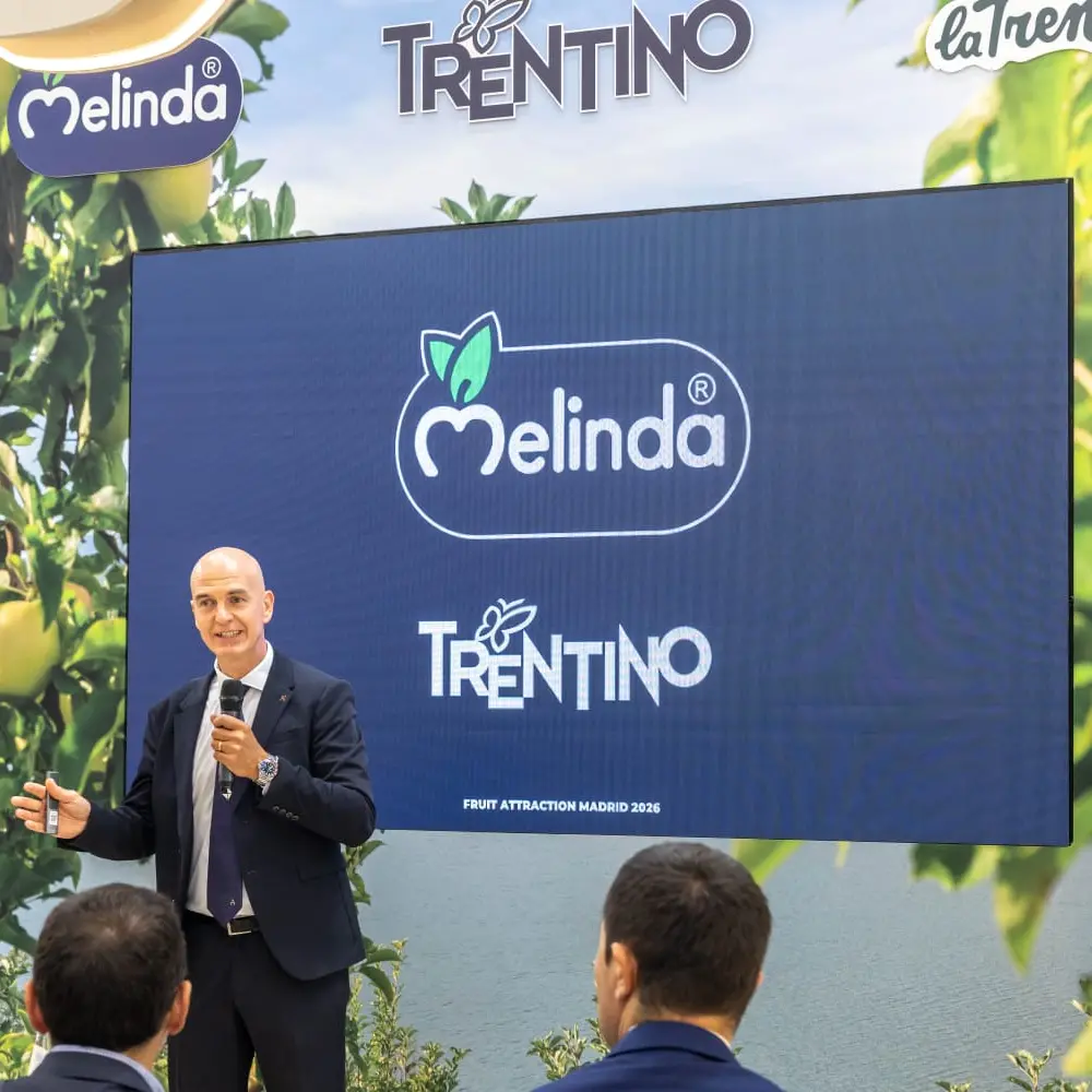 A Madrid Melinda lancia la campagna 26/27. Qualità e mercati al centro dell’agenda