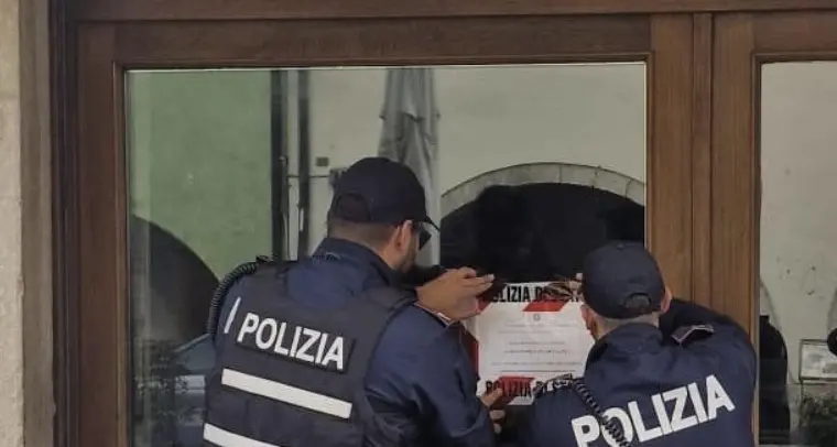 Trento, chiuso per 15 giorni un bar in via del Suffragio