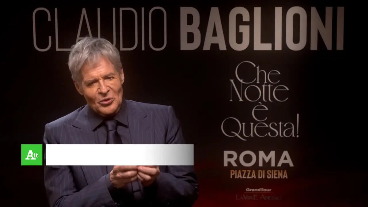 Baglioni: \"Ho avuto paura di non tornare più su un palco\"