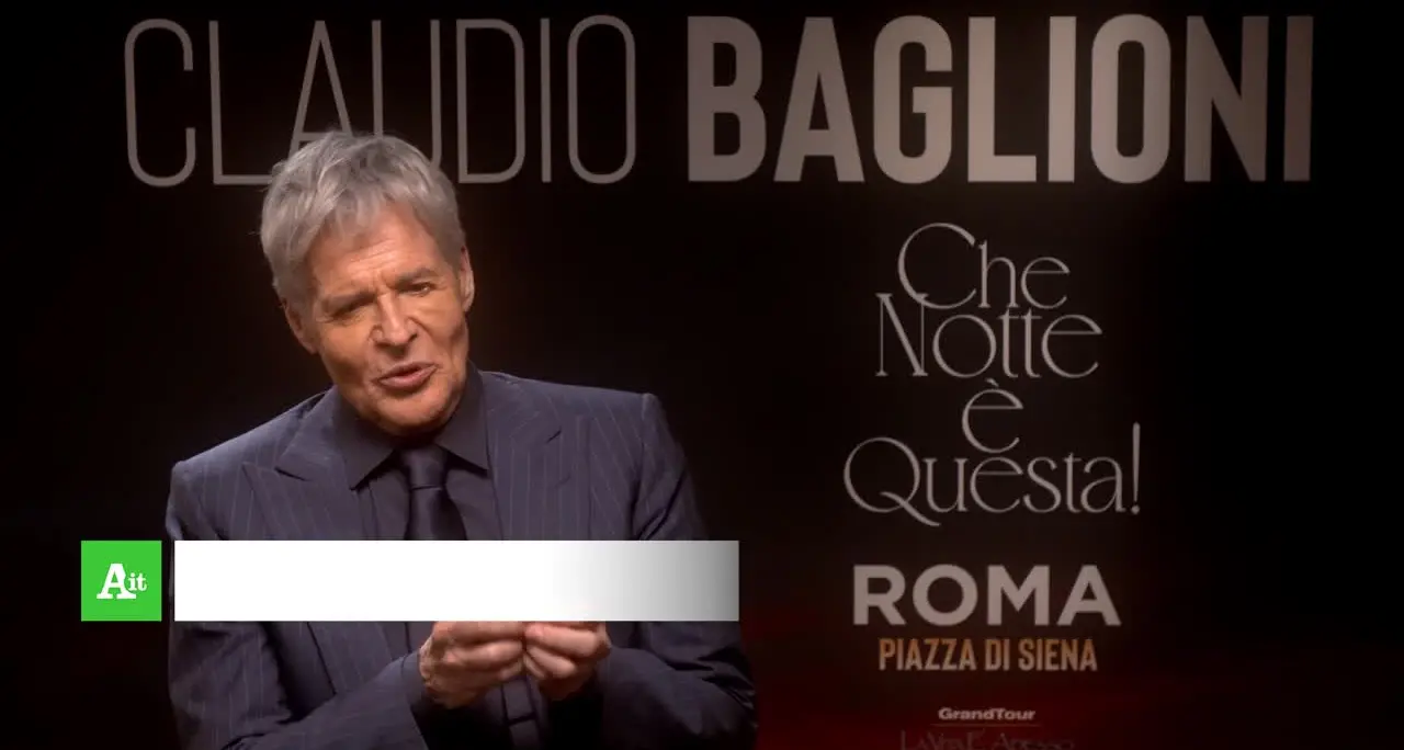Baglioni: \"Ho avuto paura di non tornare più su un palco\"
