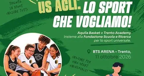 Trento, sport inclusivo con le Acli: due giornate tra calcio, basket e attività per le famiglie