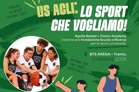 Trento, sport inclusivo con le Acli: due giornate tra calcio, basket e attività per le famiglie