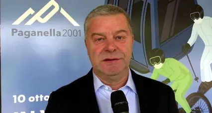 I 50 anni di Paganella 2001: il presidente Gianmaria Toscana