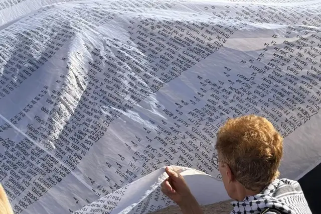 Ad Alessandria sfila il Sudario di Gaza per la Palestina