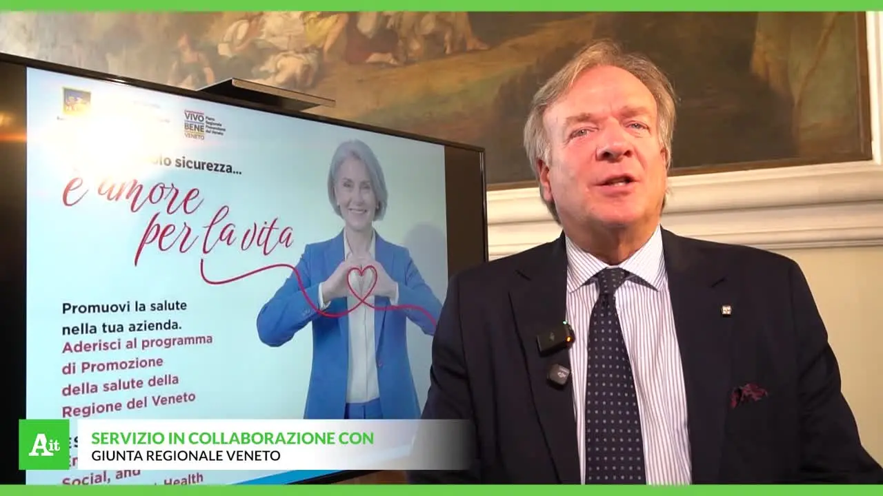 La Regione del Veneto promuove la salute nei luoghi di lavoro