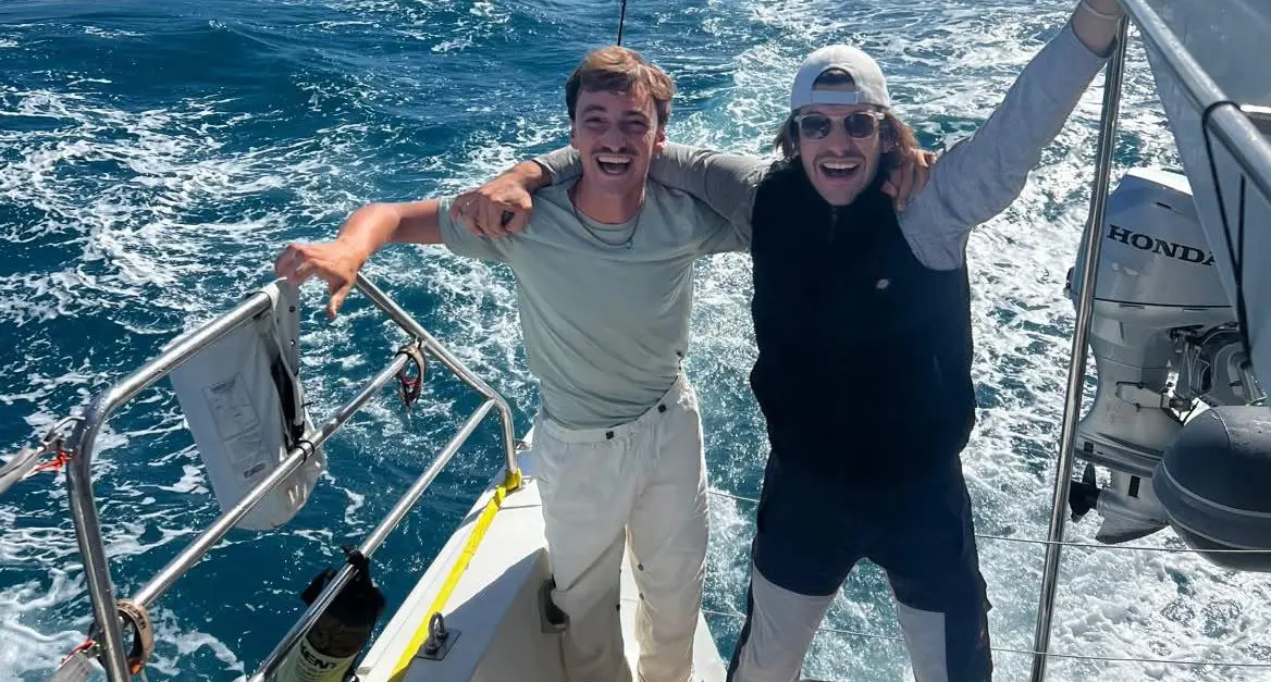 Due giovani trentini in barca a vela per il giro del mondo: 15 mesi tra gli oceani