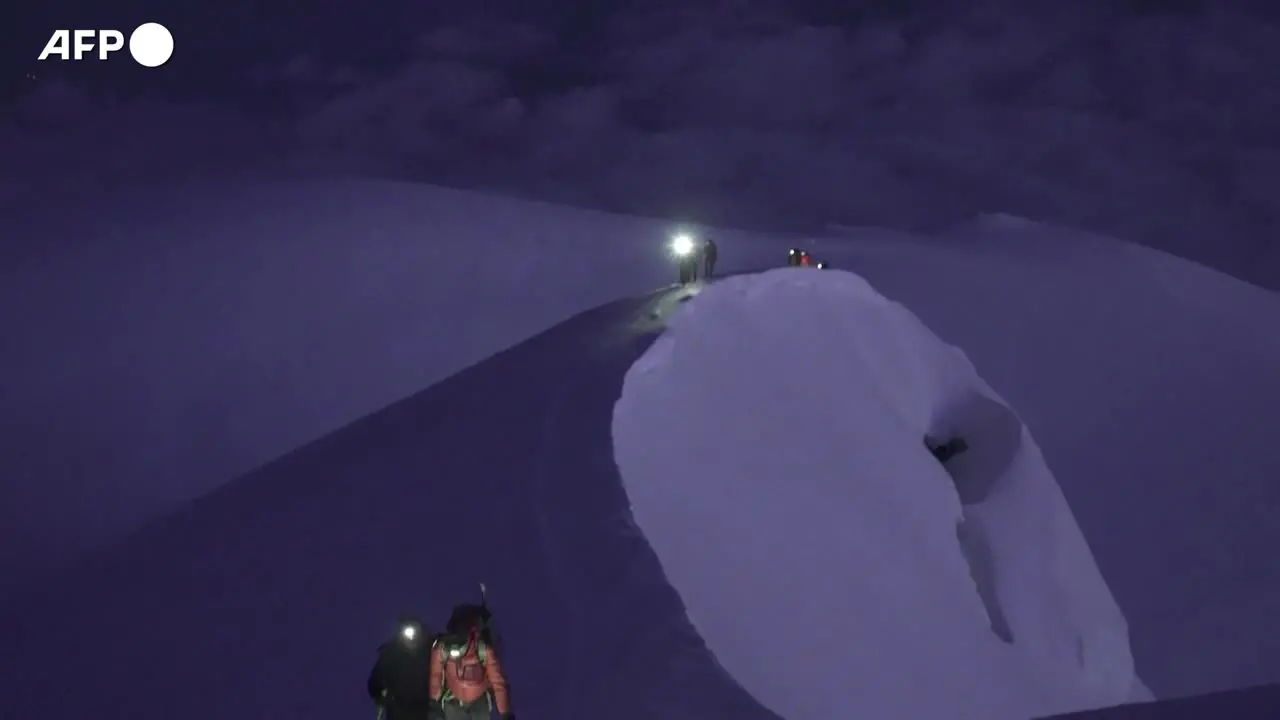 Monte Bianco ora è a quota 4.807, in tre anni cresciuto di 1,8 metri