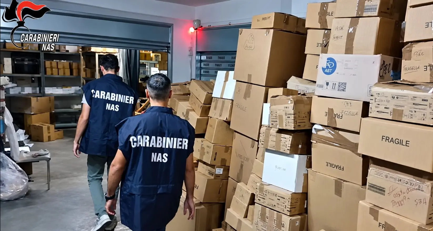 Maxi operazione dei Nas di Trento: sequestrati anabolizzanti per milioni di euro