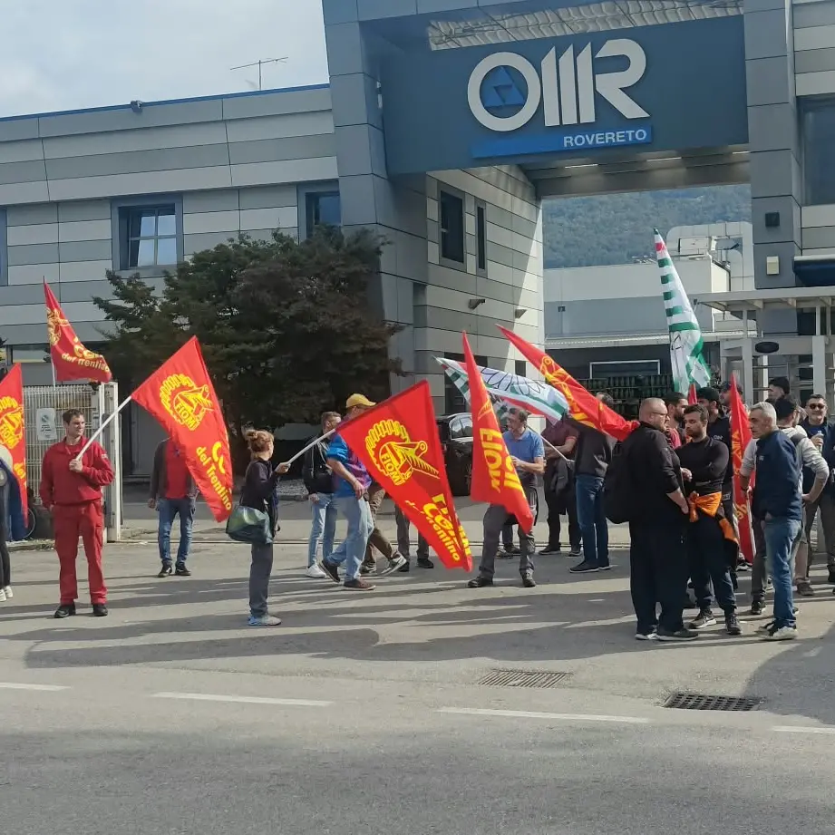 Rovereto, sciopero alla OMR: 150 lavoratori, contratto scaduto e salari al centro dello scontro