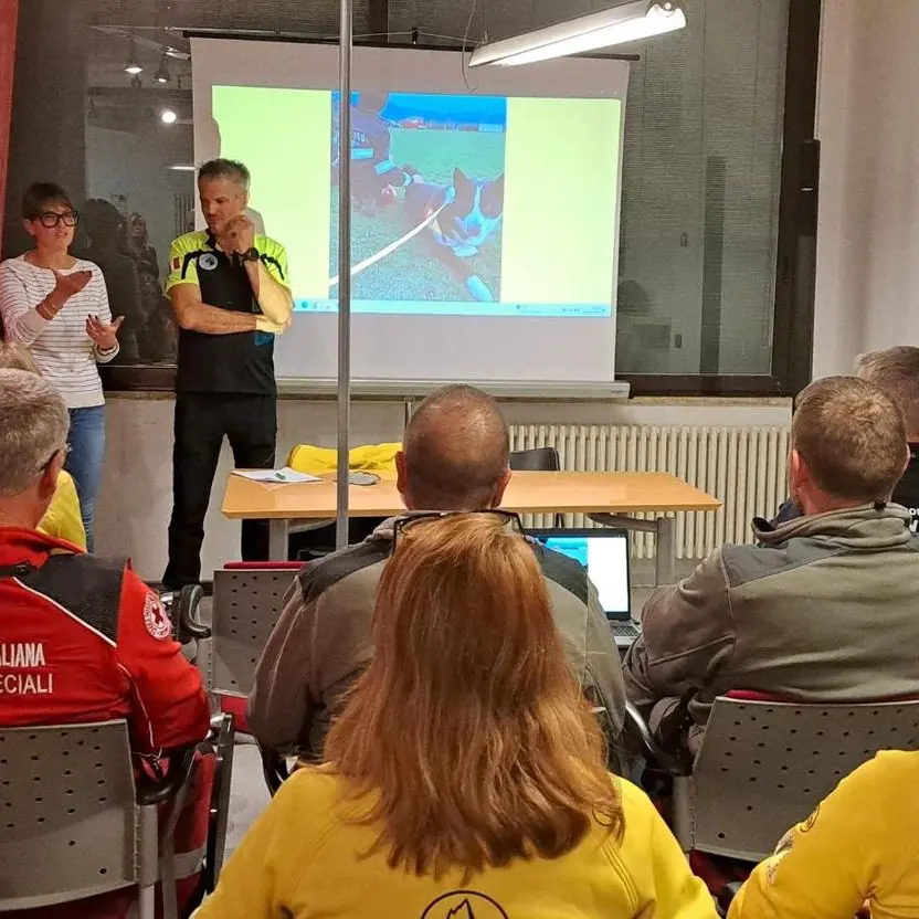 Trento, nuova sede per i cani da ricerca: 60 interventi e allerte nel 2025