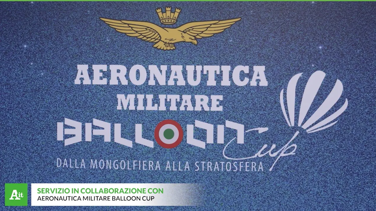 Balloon Cup, la \"danza\" delle Frecce tricolori nei cieli su Piacenza