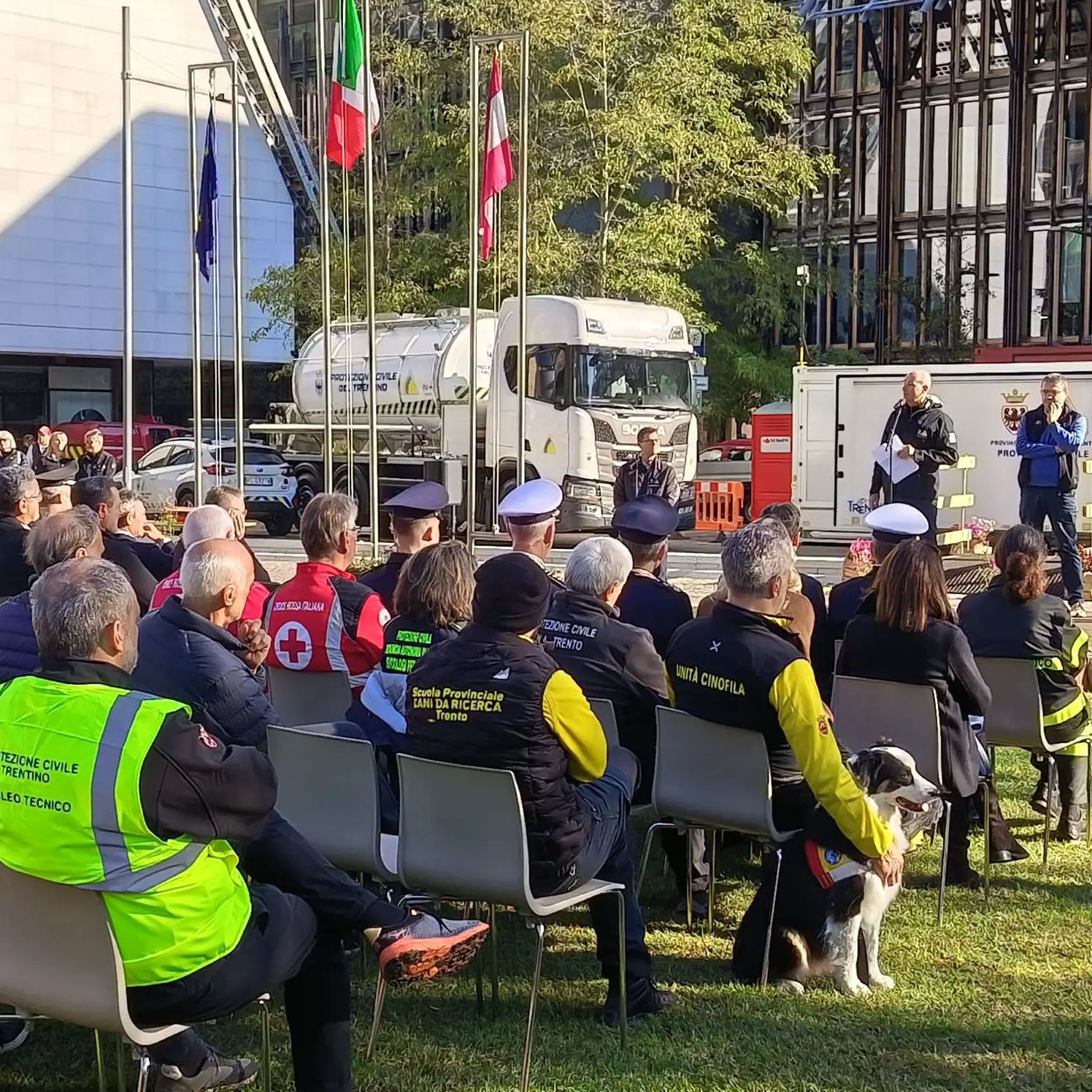 Trento, inaugurata alle Albere la Cittadella della Protezione civile