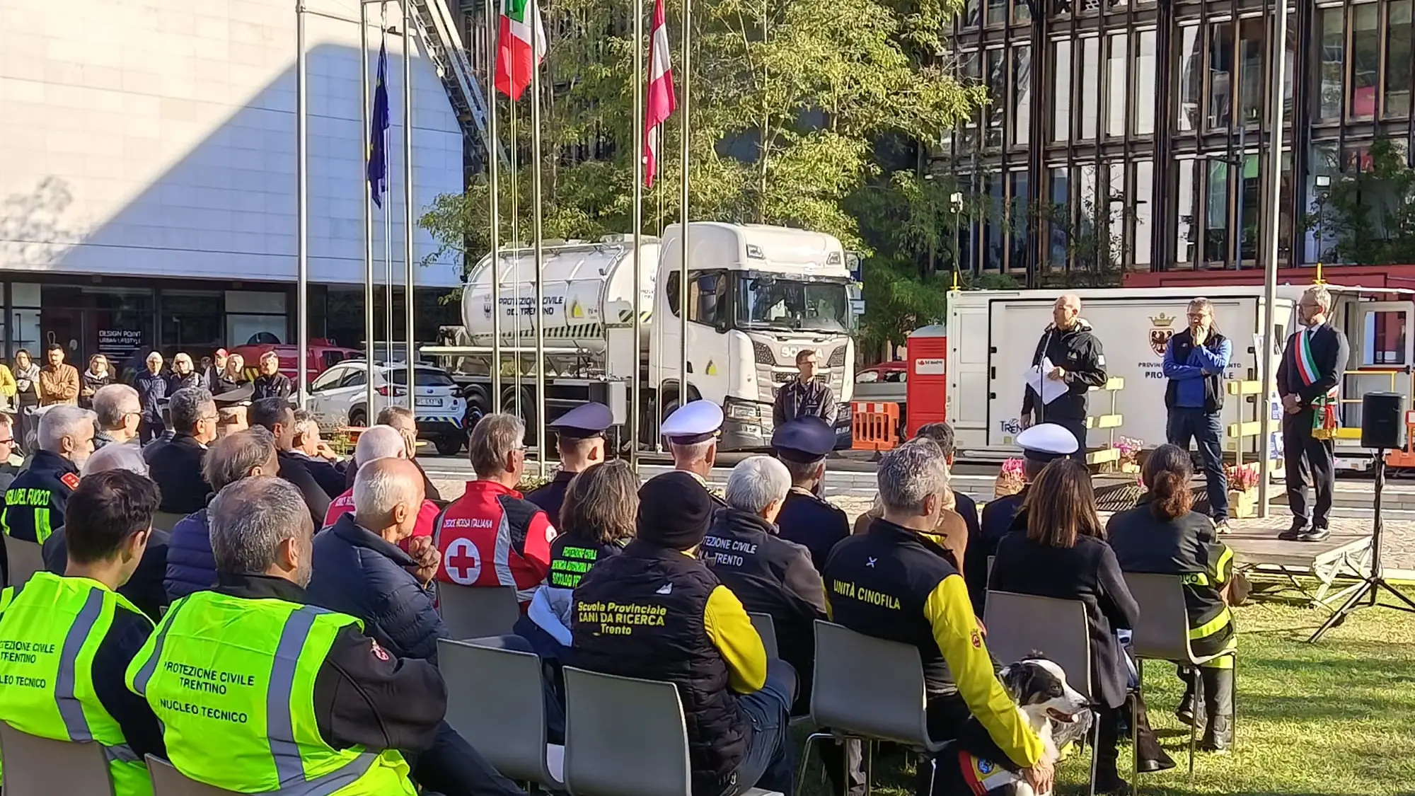 Trento, inaugurata alle Albere la Cittadella della Protezione civile