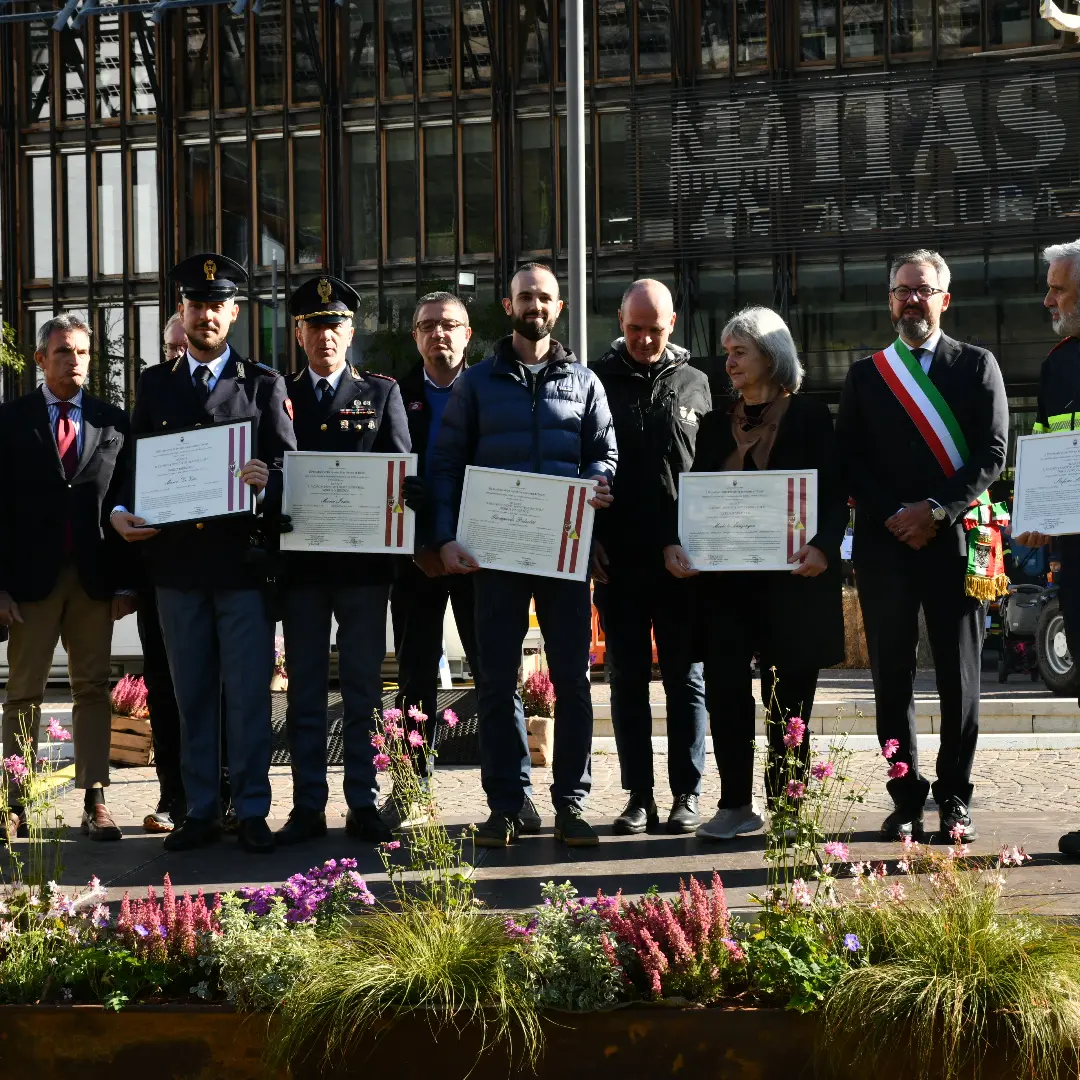 Protezione civile, Aquile d’argento alla memoria di Giampaolo Pedrotti e Michele Lanzinger