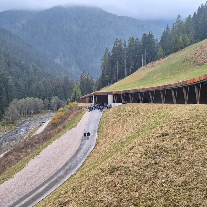 Val di Rabbi, inaugurata la galleria paravalanghe di Coler