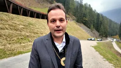 Val di Rabbi, inaugurata la nuova galleria paravalanghe di Coler: parla il sindaco