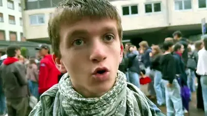 \"I prof? Alcuni sono venuti al corteo, ma molti erano in classe perché oggi non c'era sciopero\"