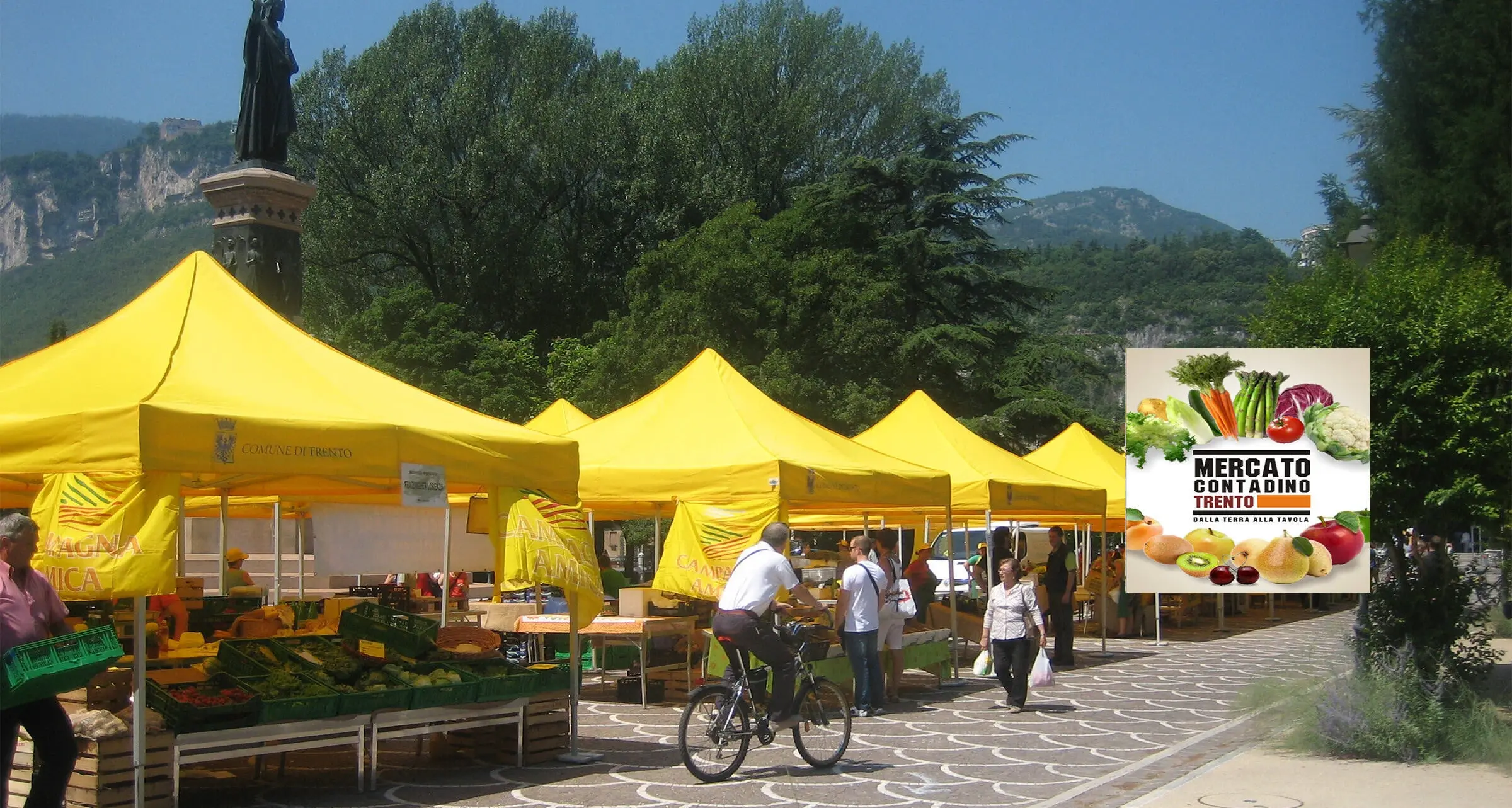 Il mercato contadino festeggia i suoi primi 20 anni di attività