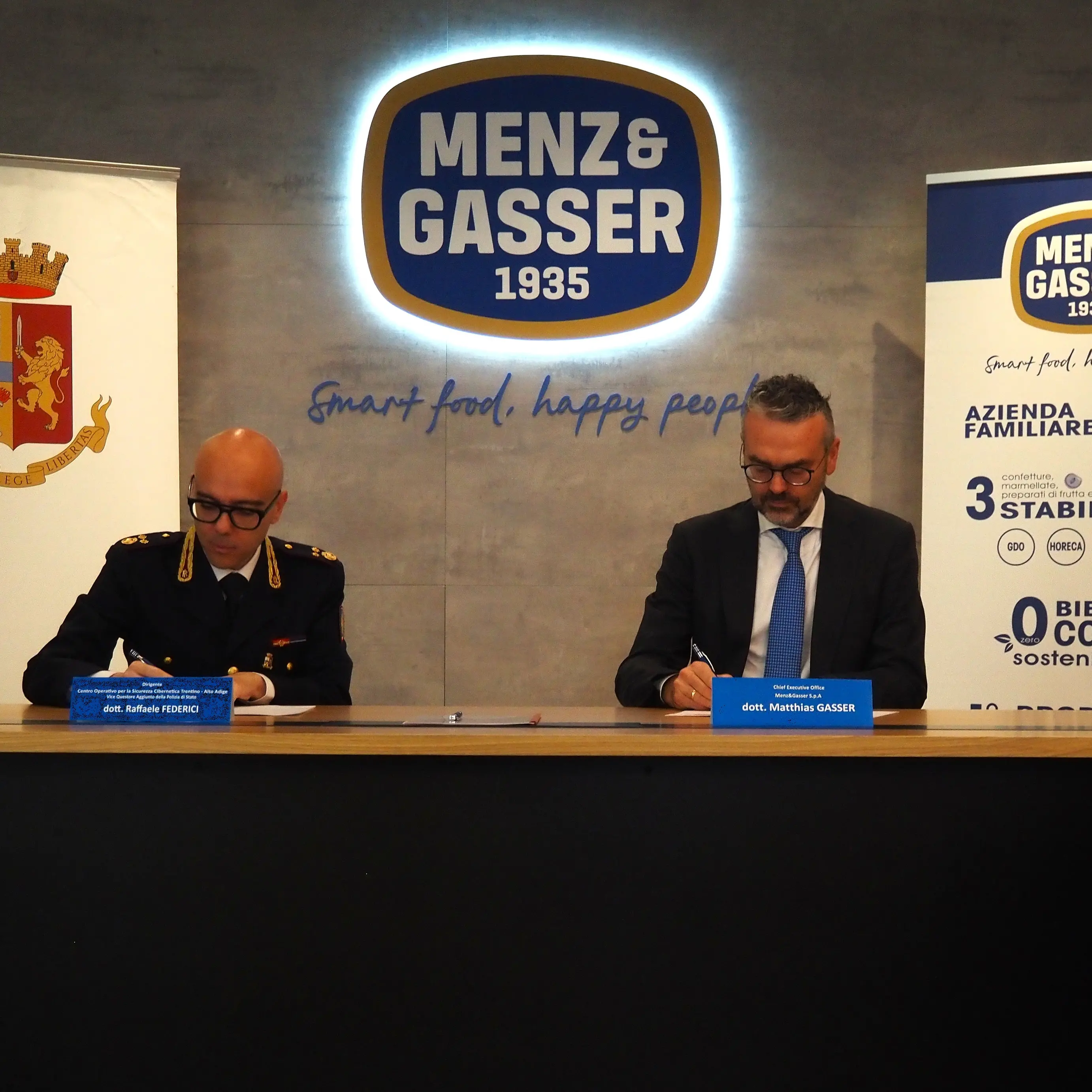 Sicurezza informatica, accordo tra Polizia e Menz&Gasser contro i cyberattacchi