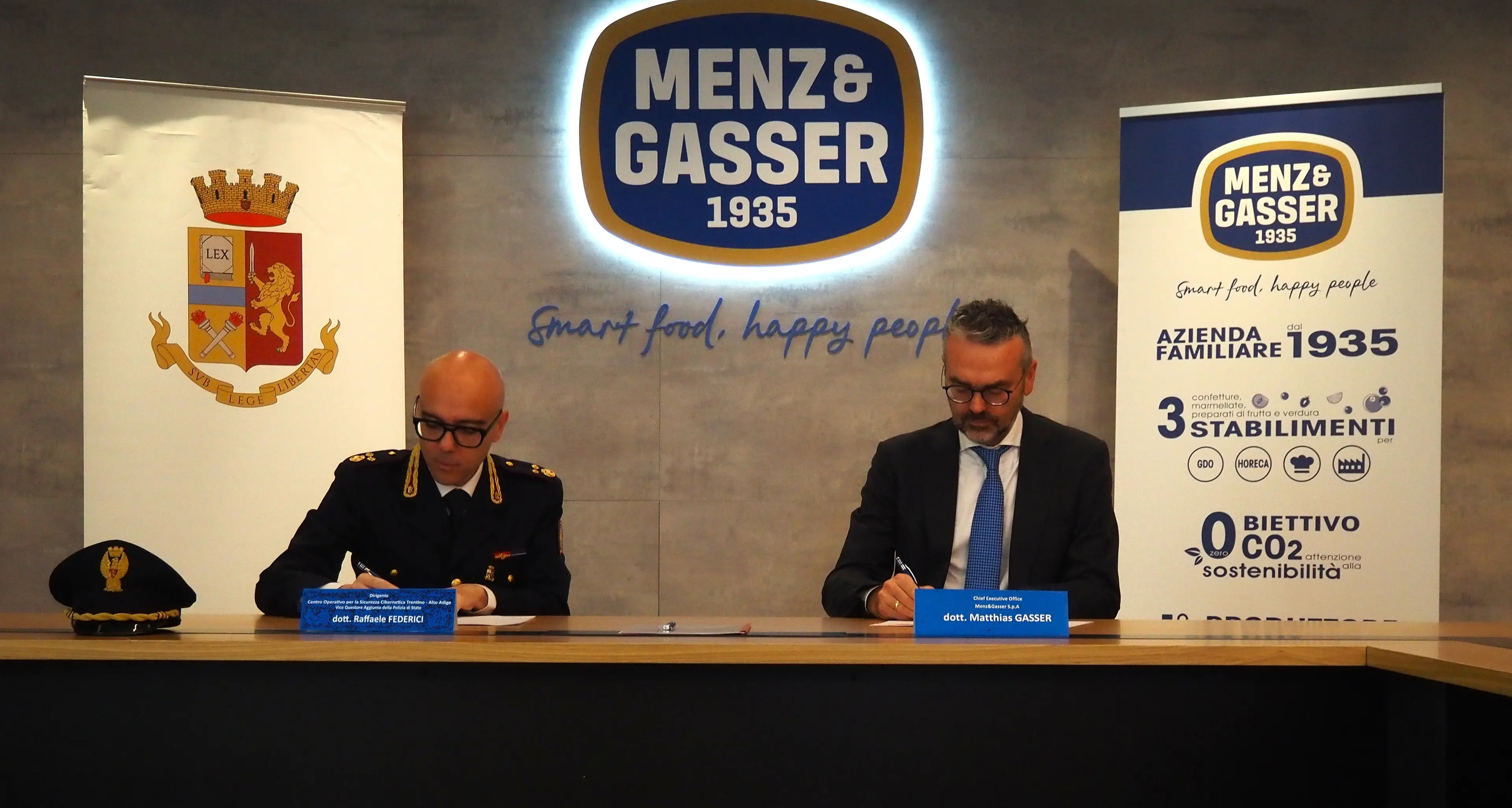 Sicurezza informatica, accordo tra Polizia e Menz&Gasser contro i cyberattacchi