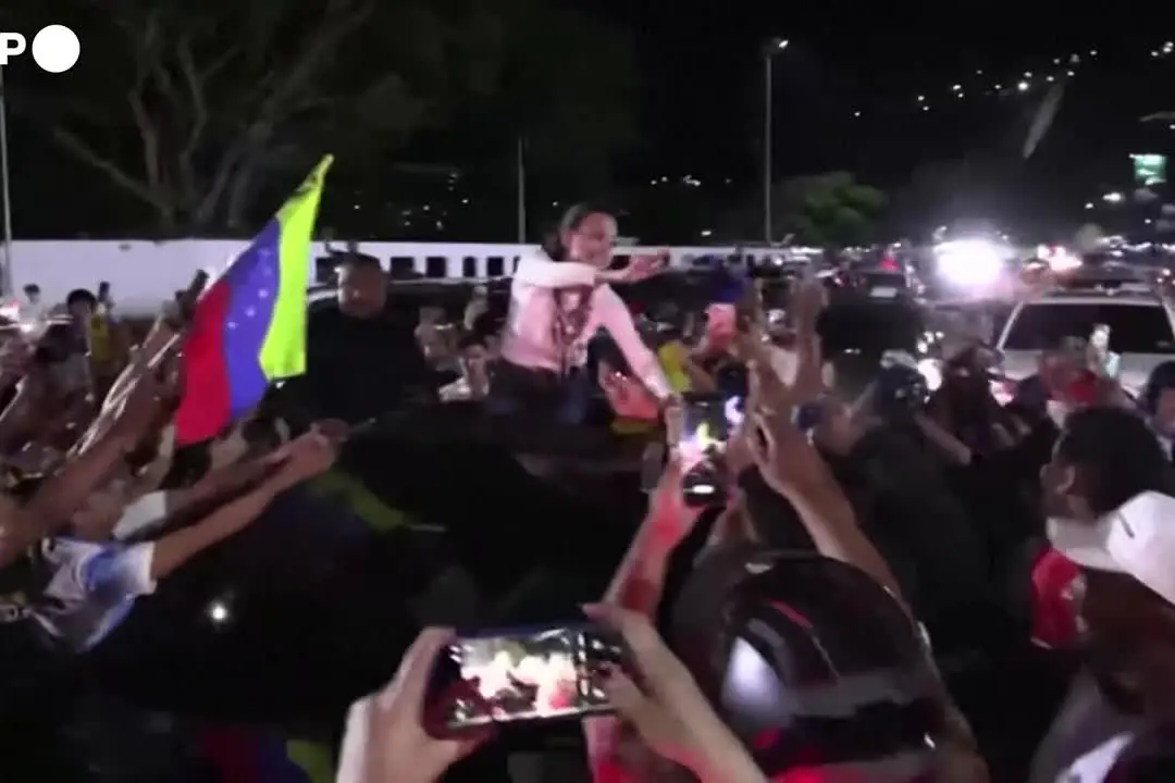 Maria Corina Machado torna in Venezuela