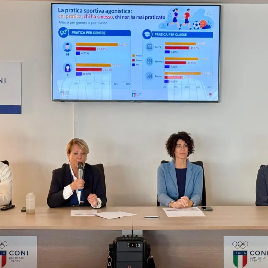 Trentino, meno giovani abbandonano lo sport: il calo è del 4%