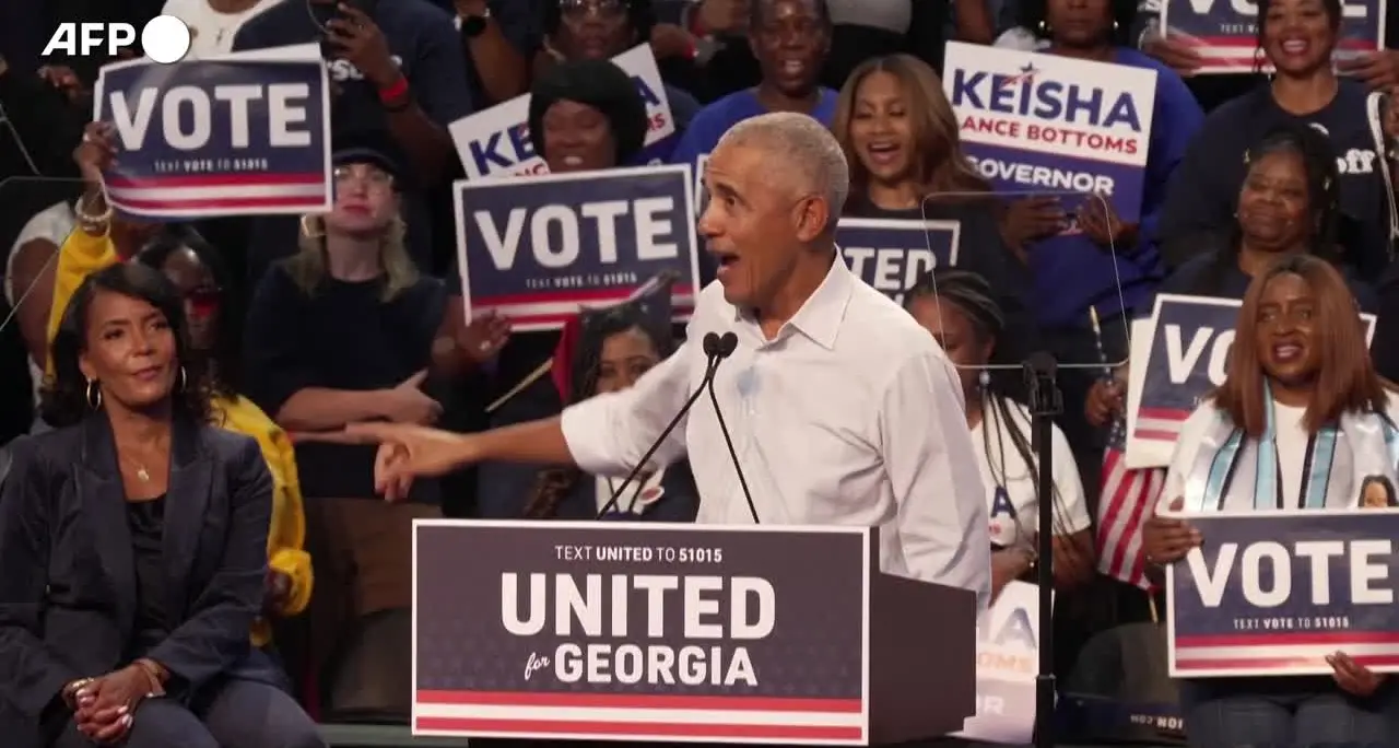 Obama vola in Georgia per sostenere i candidati democratici alle midterm