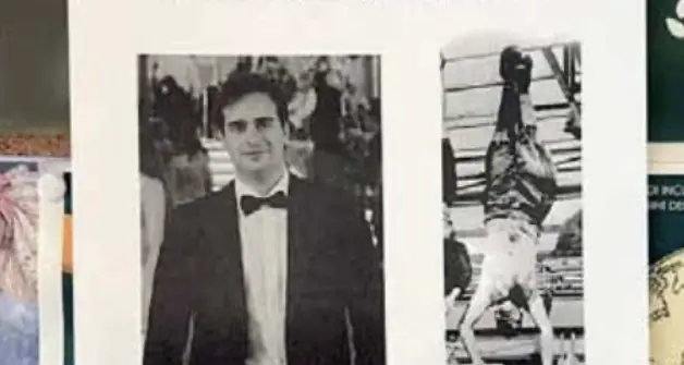 Università, volantino con Mussolini a testa in giù accanto alla foto di un candidato di Azione universitaria