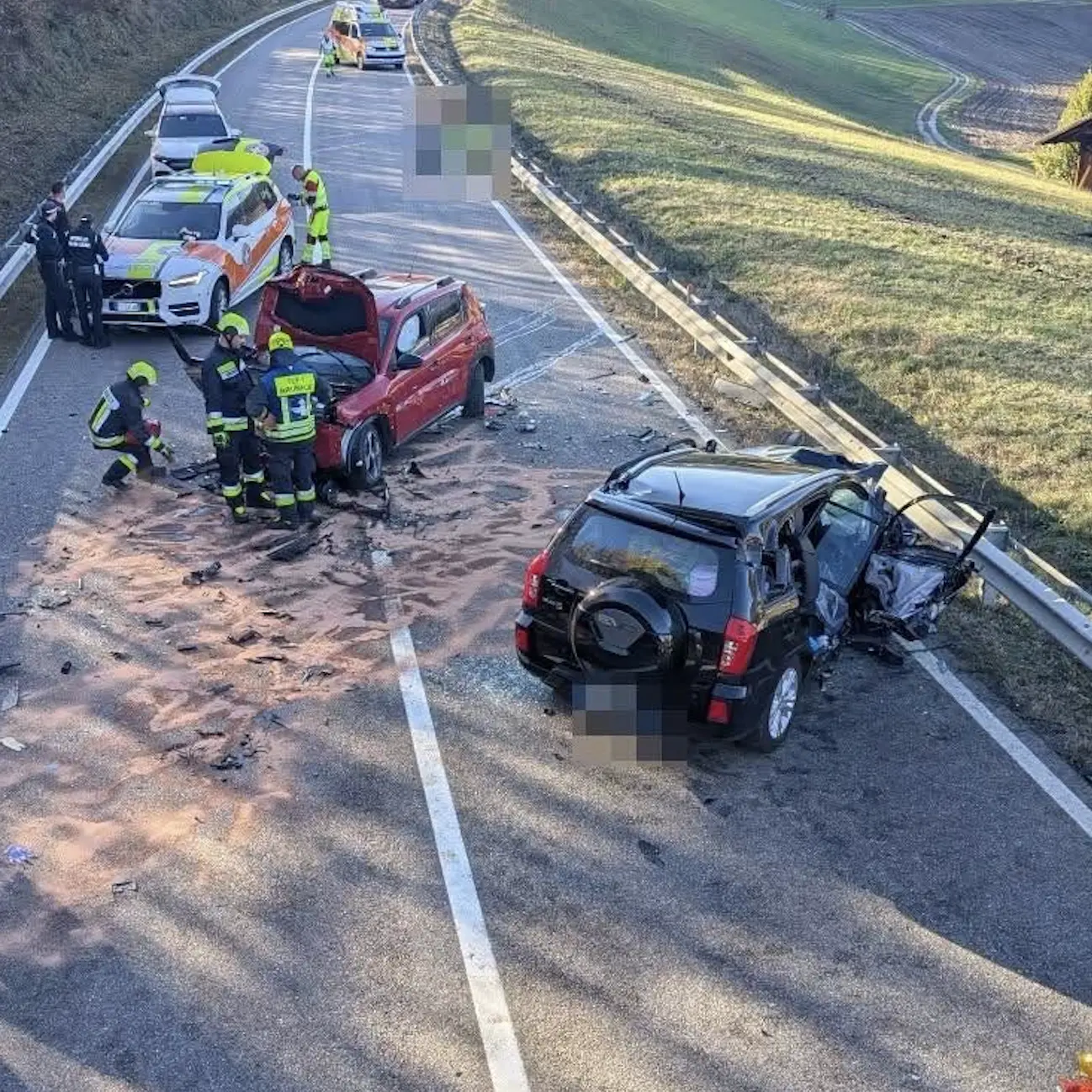 Brunico, scontro tra due auto sulla circonvallazione sud: muore un 60enne