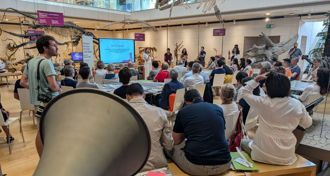 Extinction Rebellion al Muse lancia la \"simulazione di assemblea dei cittadini\" di Trento