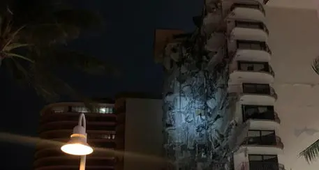 Crolla un palazzo a Miami, si temono molte vittime