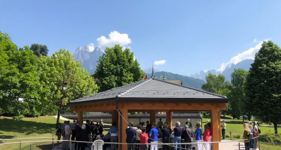 In Primiero un parco tutto nuovo per il ritorno alla normalità degli anziani