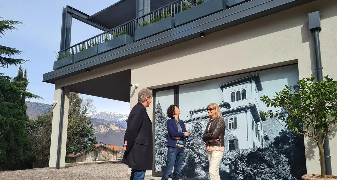 Villa O'Santissima a Villazzano 3, l'idea: studentato e residenza per anziani, insieme