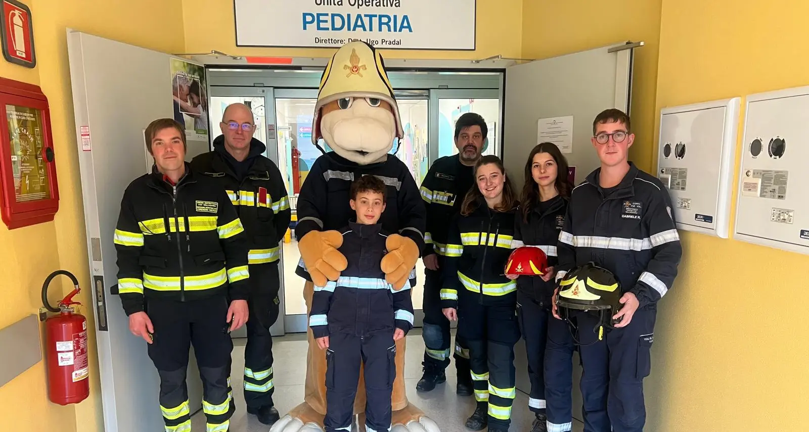 Vigili del fuoco: 250 allievi hanno incontrato anziani, bambini ricoverati e persone con disabilità