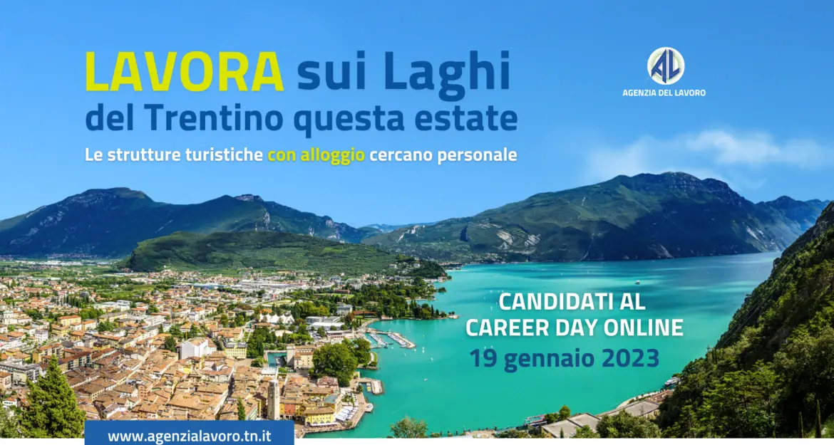 I laghi trentini alla ricerca di personale per la stagione estiva 2023: ecco tutto quello che c’è da sapere