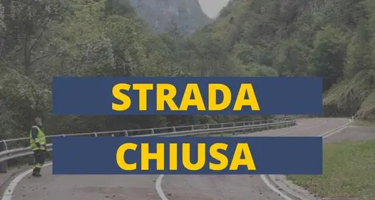 Frana all’Ampola, chiusa la strada da Storo alla Val di Ledro