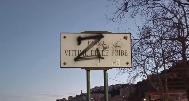 Foibe: vandalizzata targa in ricordo vittime a Genova