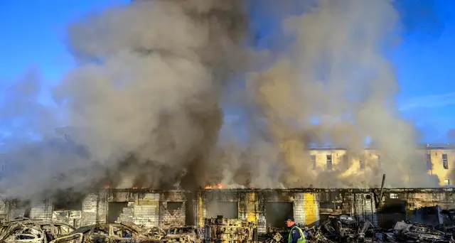 Ucraina: udite a Kiev una decina di forti esplosioni