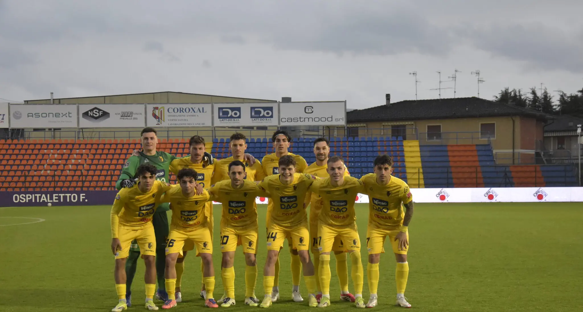 Trento sconfitto per 3-2 a Ospitaletto: fatale un primo tempo horror