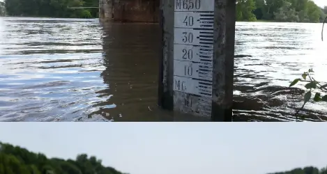 Il fiume Po è ai suoi massimi livelli storici di portata, i dati dell'Osservatorio Permanente