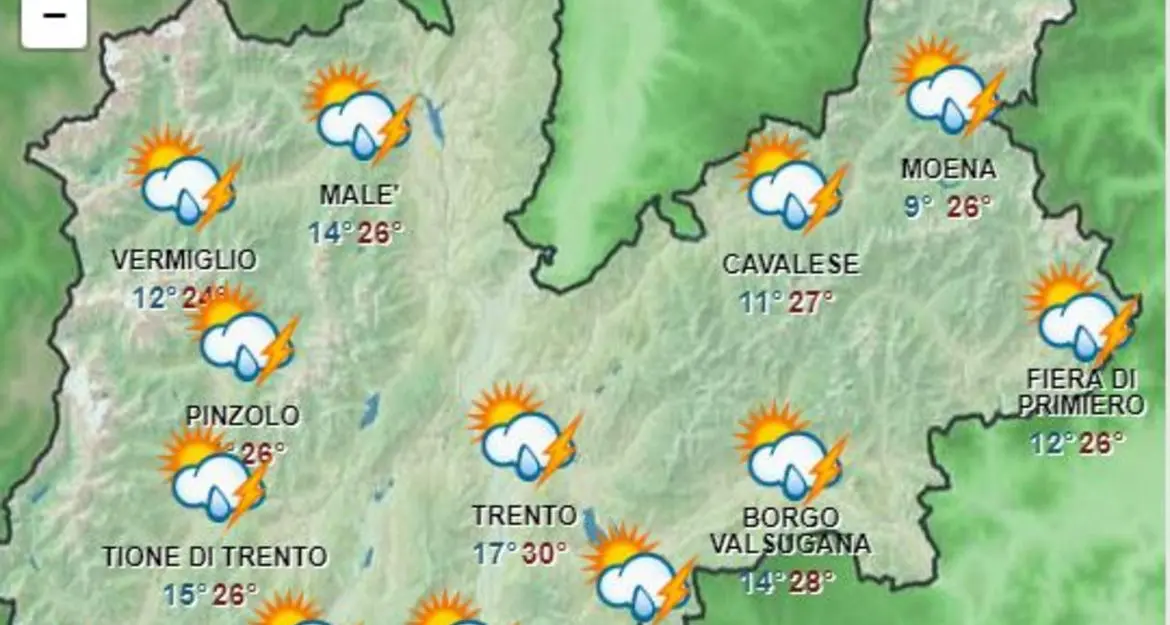 Torna il caldo africano: tempo variabile fino a giovedì 6 luglio, poi temperature anche sopra i 35 gradi