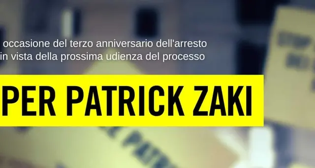Zaki: a tre anni dall'arresto presidio di Amnesty a Roma