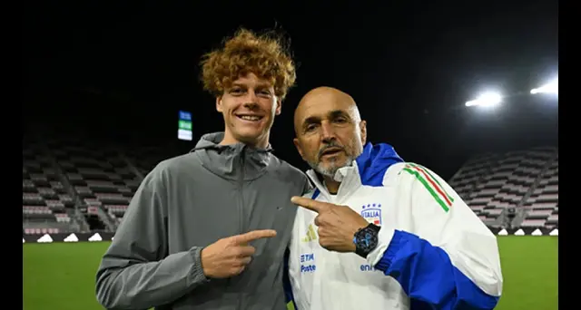 Azzurri: Spalletti si inchina a Sinner, 'prendete esempio'