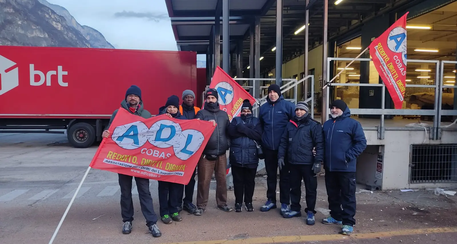 Lavoratori BRT in sciopero: spogliatoi senza riscaldamento e niente gratifica per il superlavoro natalizio