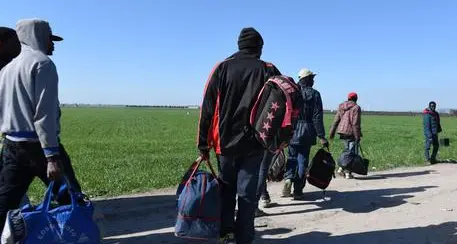 Sparano da una fuoristrada contro dei migranti e ne feriscono uno al volto